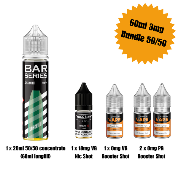 Spearmint 60ml Longfill - Bar Series