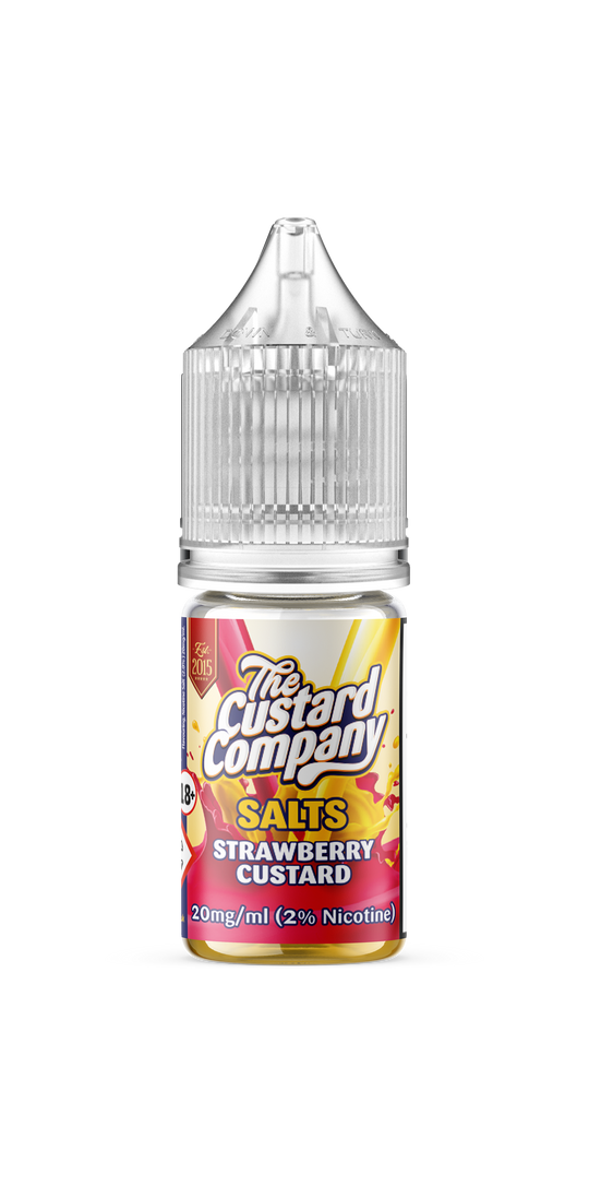 Strawberry Custard Nic Salt - The Custard Company