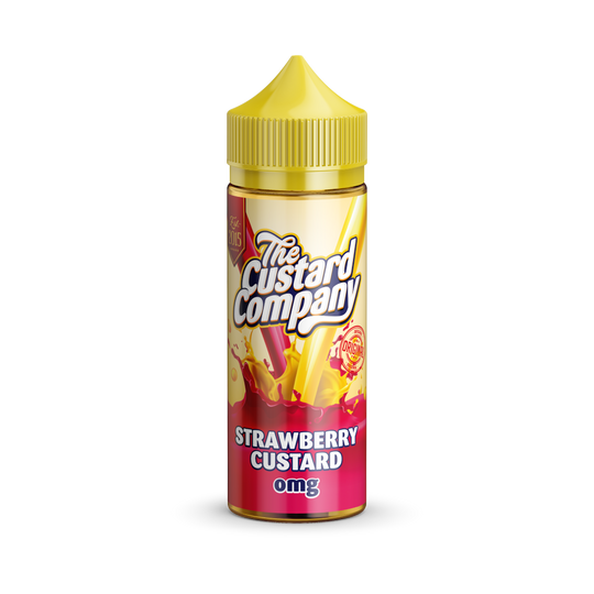 Strawberry Custard 100ml 70/30 Shortfill - The Custard Company