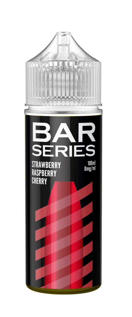 Strawberry Raspberry Cherry 100ml Shortfills - Bar Series