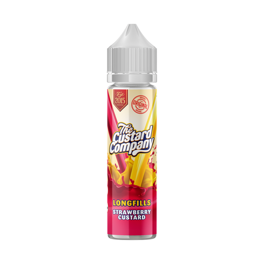 Strawberry Custard 20ml/60ml Longfill - The Custard Company
