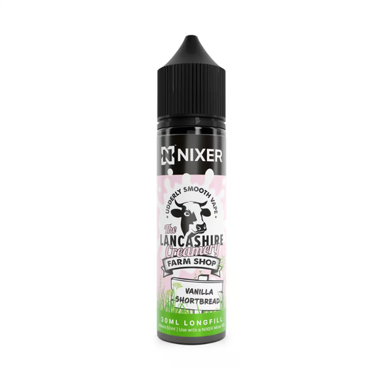 Vanilla Shortbread 30ml/60ml Longfill - Nixer X The Lancashire Creamery
