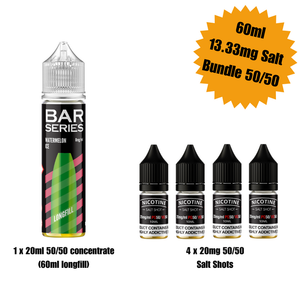 Watermelon Ice 60ml Longfill - Bar Series