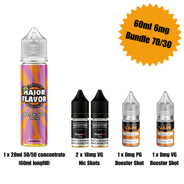 Beetle Juice 60ml Longfill - Major Flavor