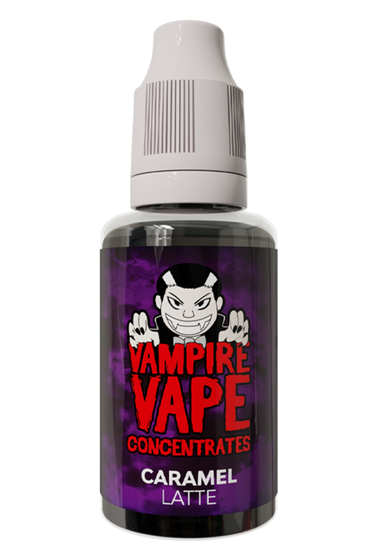 Caramel Latte - Vampire Vape - Concentrate - 30ml