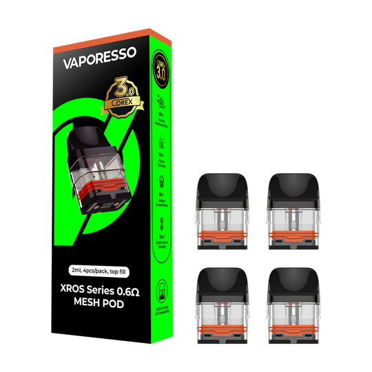 Xros Corex 3.0 Replacement Pods By Vaporesso 4 Pack