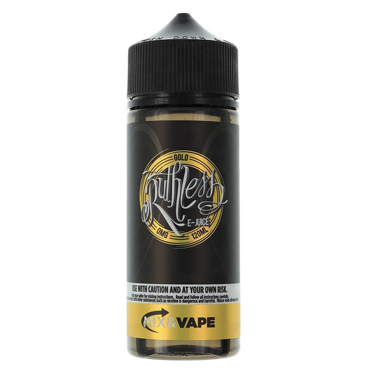 Gold - RUTHLESS VAPOR - 120ML SHORT FILL