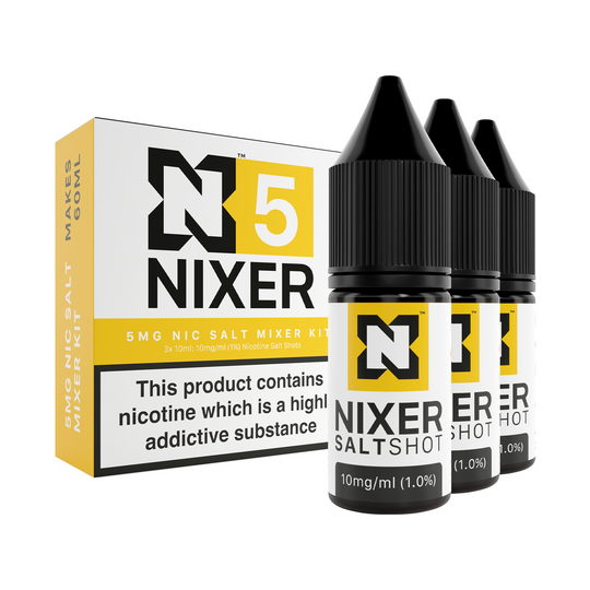 Nixer 5mg Nic Salt Mixer Kit 50/50