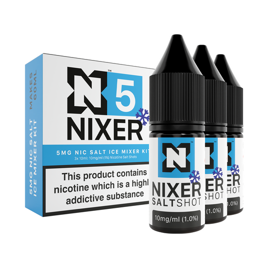 Nixer 5mg Nic Salt ICE Mixer Kit 50/50