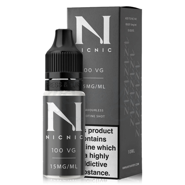 10ml Nicotine Shot by Nic Nic 100VG 15mg