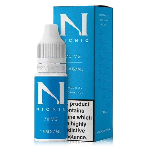 10ml Nicotine Shot by Nic Nic 70/30 15mg