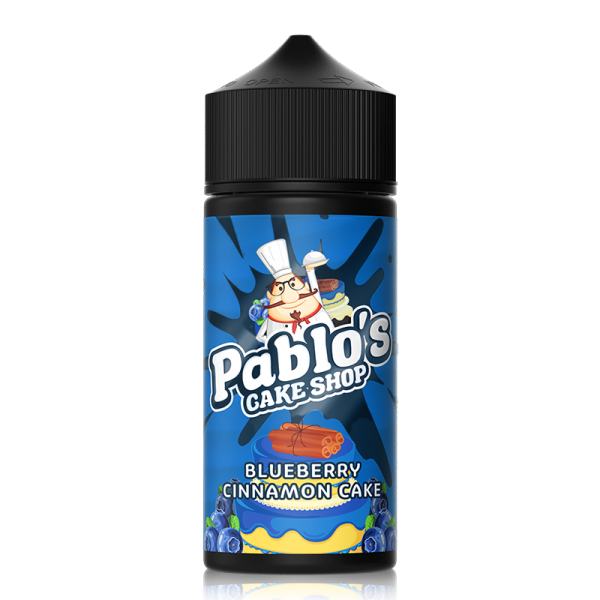 Blueberry Cinnamon Cake - Pablo's Cake Shop - Shortfill - 100ml