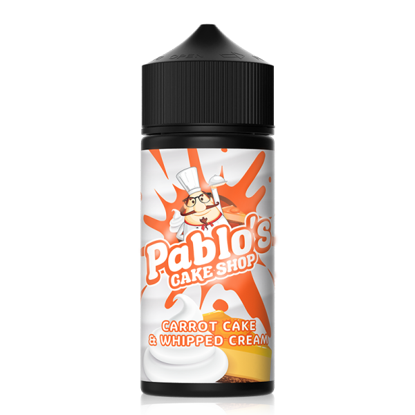 Carrot Cake and Whipped Cream - Pablo's Cake Shop - Shortfill - 100ml