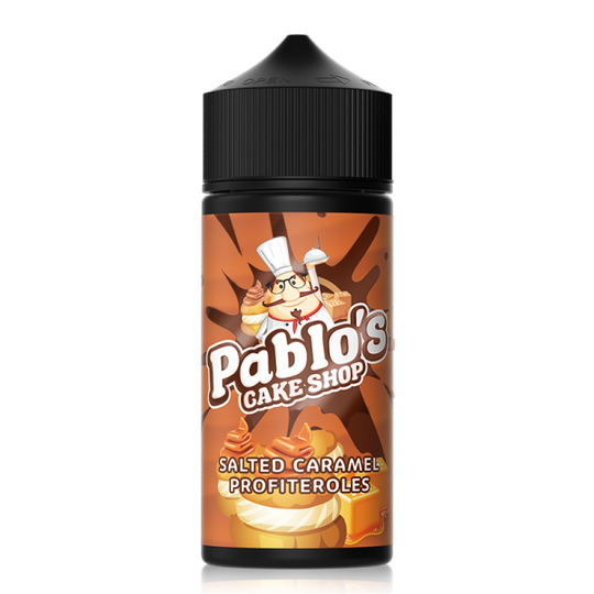 Salted Caramel Profiteroles - Pablo's Cake Shop - Shortfill - 100ml