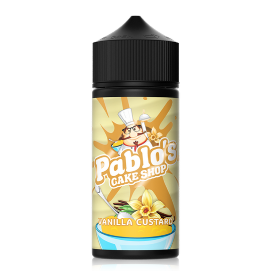 Vanilla Custard - Pablo's Cake Shop - Shortfill - 100ml