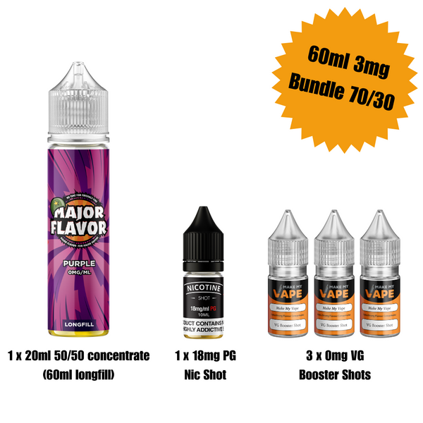 Purple 60ml Longfill - Major Flavor