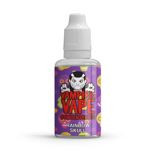 Rainbow Skull - Vampire Vape - Concentrate - 30ml