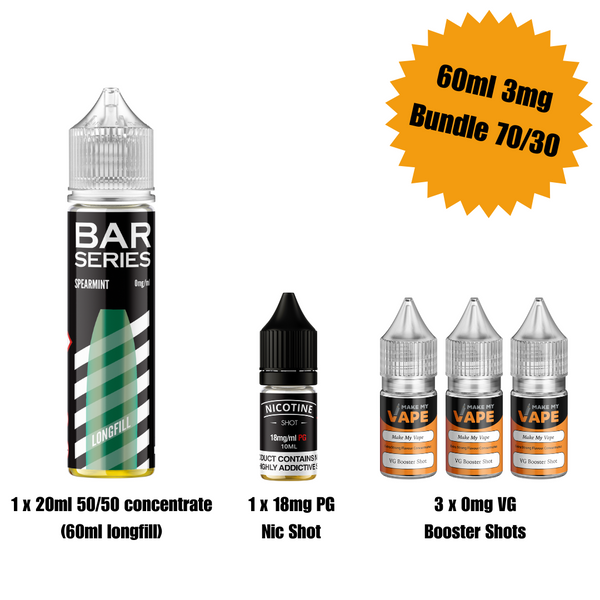 Spearmint 60ml Longfill - Bar Series