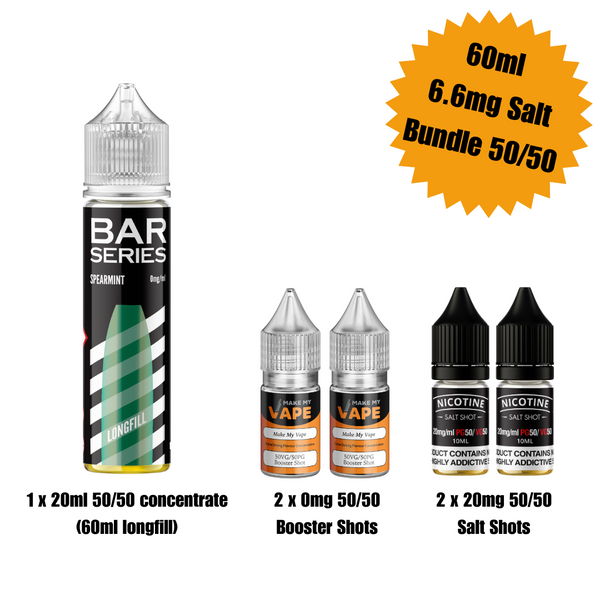 Spearmint 60ml Longfill - Bar Series