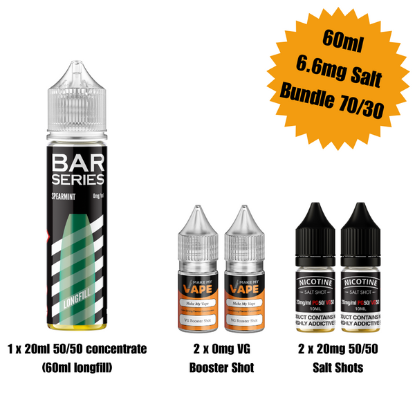 Spearmint 60ml Longfill - Bar Series