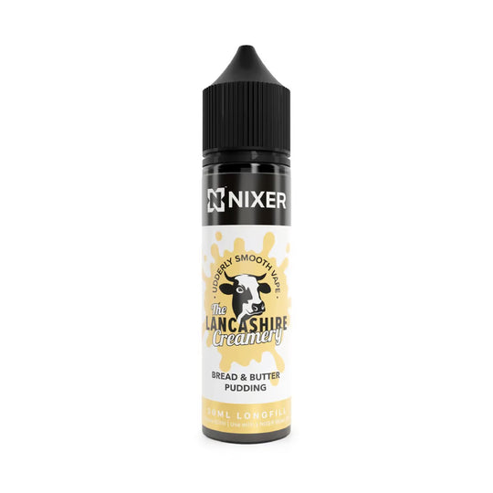 Bread & Butter Pudding 30ml/60ml Longfill - Nixer X The Lancashire Creamery