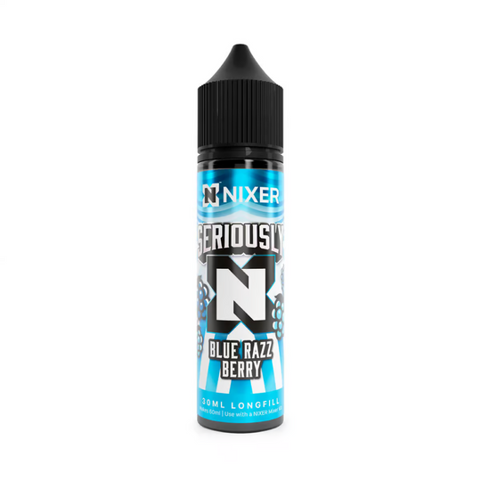 Blue Razz Berry 30ml/60ml Longfill - Nixer X Seriously