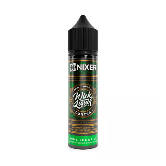 Contra 30ml/60ml Longfill - Nixer X Wick Liquor