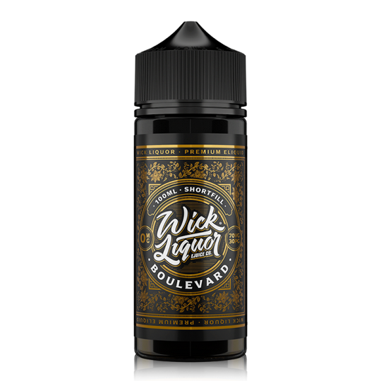 Boulevard - Wick Liquor - Shortfill - 100ml