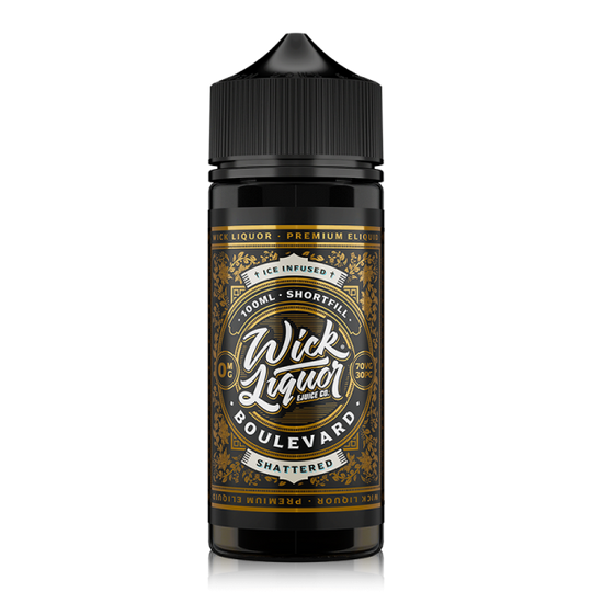 Boulevard Shattered - Wick Liquor - Shortfill - 100ml
