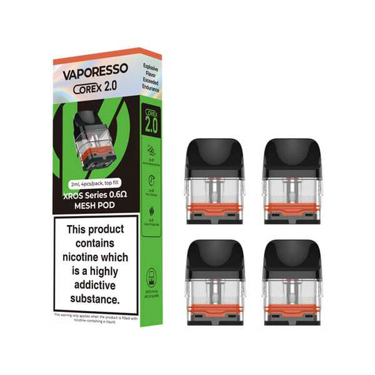 XROS 2.0 Replacement Pods | Vaporesso