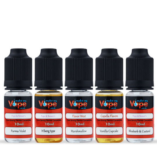 5 x Flavour Concentrates