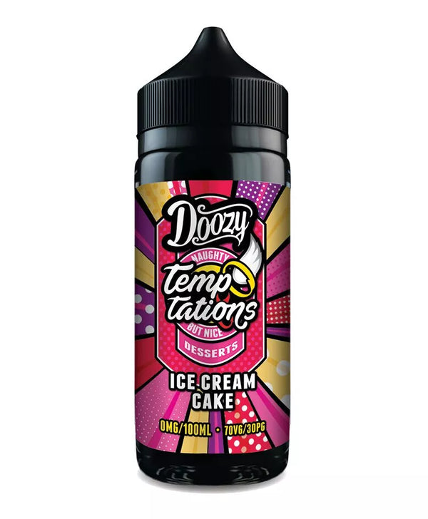 Ice Cream Cake - Doozy Vape Temptations 100ml Shortfill