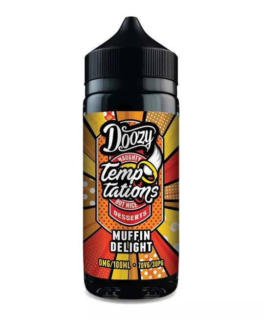 Muffin Delight - Doozy Vape Temptations 100ml Shortfill