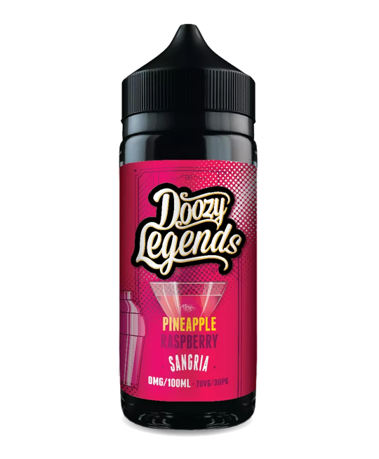 Pineapple Raspberry Sangria - Doozy Legends 100ml Shortfill