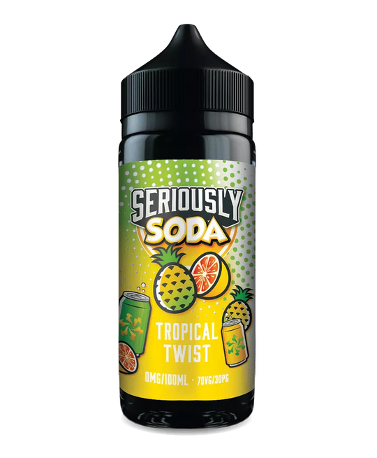 Tropical Twist - Seriously Soda 100ml Shortfill - Doozy Vape